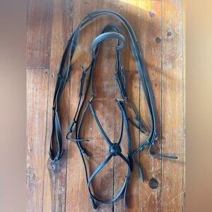Fancy stitch figure 8 bridle and reins